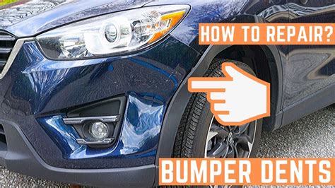 How to Fix Small Dent in Plastic Bumper